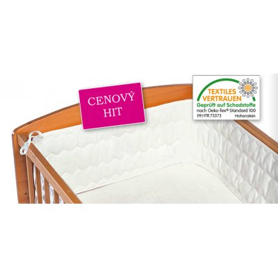 ODENWÄLDER límec do postýlky weiss bílý
