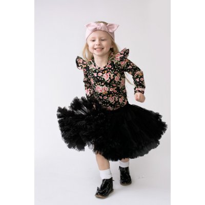 MANUFAKTURA FALBANEK Sukně PettiSkirt Black 1 - 2 roky - 26061_002