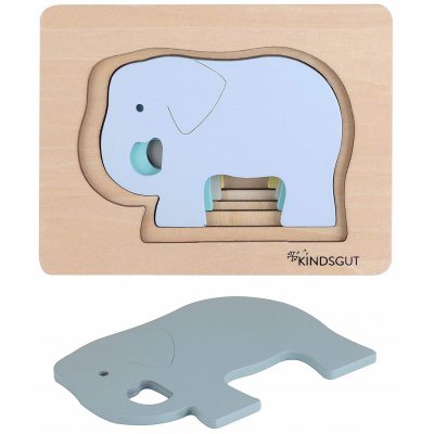 KINDSGUT Dřevěné puzzle slon - 31005LA_002.jpg