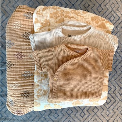 LODGER Romper Short Sleeves Ciumbelle Honey vel. 56 - 32543_005
