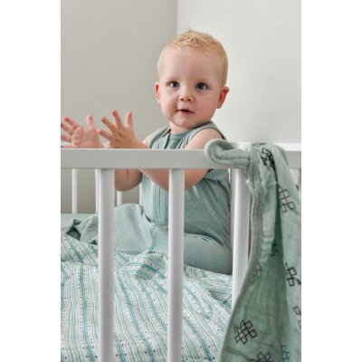 LODGER Snuggler Muslin Knot Xandu Silt Green - 32710_003