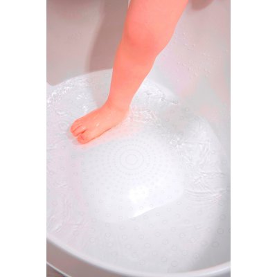 SHNUGGLE Vanička Toddler bílá s tmavě šedou opěrkou - 37513dg_003