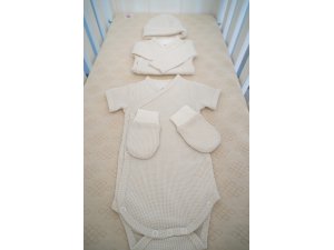 LODGER Romper Short Sleeves Ciumbelle Cloud Dancer vel. 62 - 38717_003