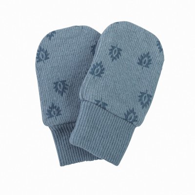 LODGER Mittens Print Rib Ocean - 38866_001