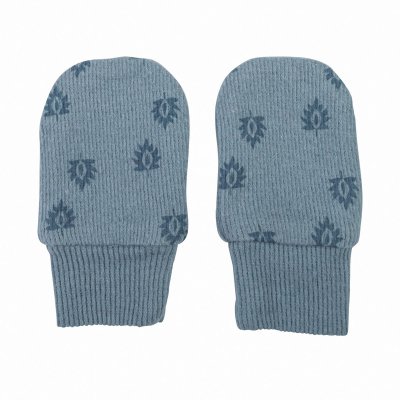 LODGER Mittens Print Rib Ocean