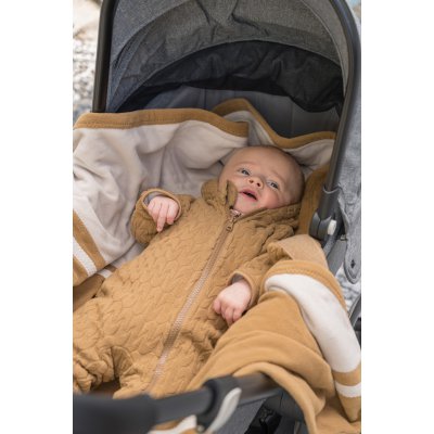 LODGER Skier Empire Fleece Dark Honey 0-3 měsíce - 39686_003
