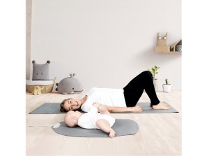 SHNUGGLE Baby Yoga Hrací podložka Grey - 40131gr_007