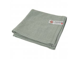 LODGER Swaddler Tribe Silt Green 70 x 70 cm - 40413_002