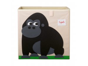 3 SPROUTS Úložný box Gorilla Black