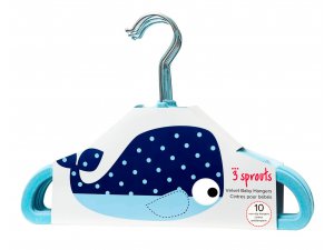 3 SPROUTS Ramínka 10 ks Whale Blue