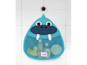 3 SPROUTS Organizér do koupelny Walrus Blue - 42907wb_001