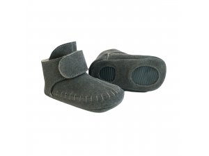 LODGER Walker Moccasin Gunmetal 6 - 12 měsíců - 43240_001