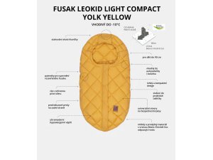 LEOKID Fusak Light Compact Yolk Yellow - 42845yy_014