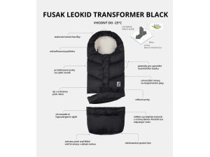 LEOKID Fusak Transformer Black - 42850bl_004