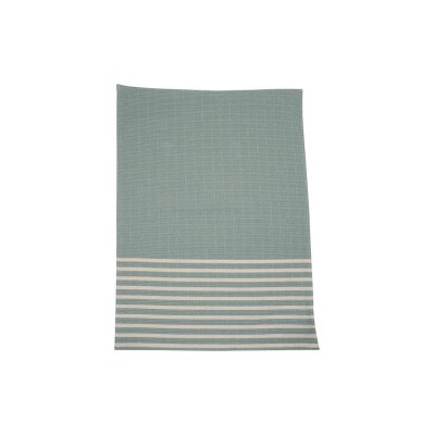 DF MARE KIDS Dětská deka Honeycomb with Stripes Light Green 70 x 90 cm