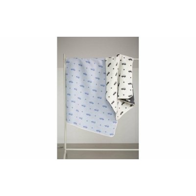 DF JUWEL Dětská deka Cars Allover Light Blue 70 x 90 cm - 44102lb_002