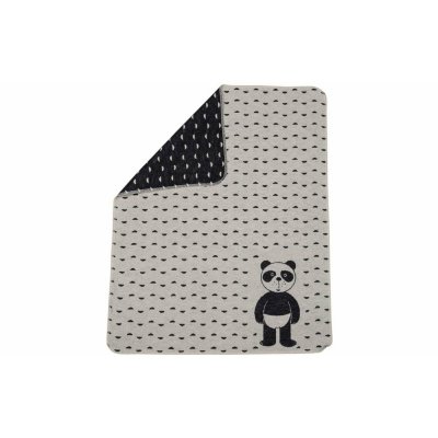 DF JUWEL Dětská deka Panda in Diapers Offwhite 70 x 90 cm - 44102pd_001