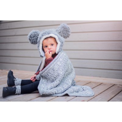 VINTER & BLOOM Deka Cuddly Grey Melange - 34450gm_002