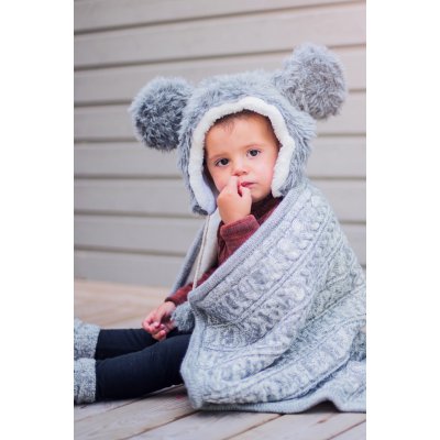 VINTER & BLOOM Deka Cuddly Grey Melange - 34450gm_003