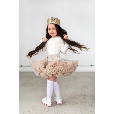 MANUFAKTURA FALBANEK Sukně PettiSkirt Cappucino 6 - 12 měsíců - 44194_001
