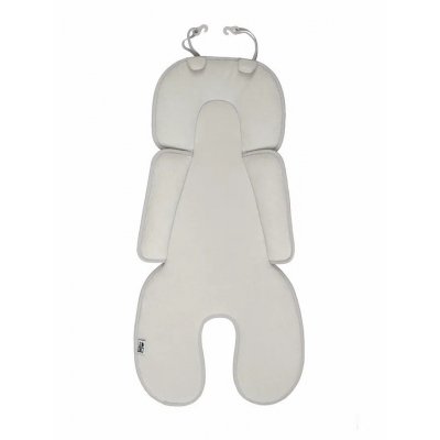 LEOKID 3D Prodyšná podložka Baby Newborn Cotton Gray Mist