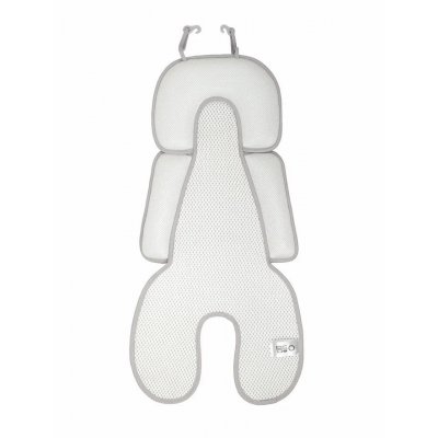 LEOKID 3D Prodyšná podložka Baby Newborn Cotton Slate - 44449sl_001