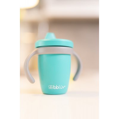 BBLÜV Küp Sippy Cup Silikonový hrneček Aqua - 45572aq_001