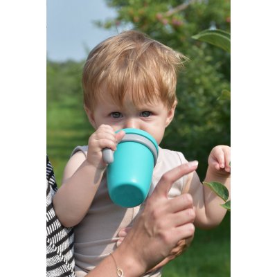 BBLÜV Küp Sippy Cup Silikonový hrneček Aqua - 45572aq_002