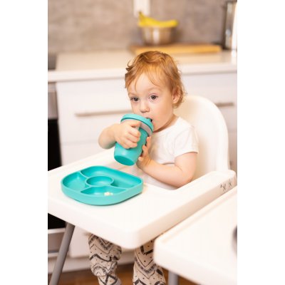 BBLÜV Küp Sippy Cup Silikonový hrneček Aqua - 45572aq_005