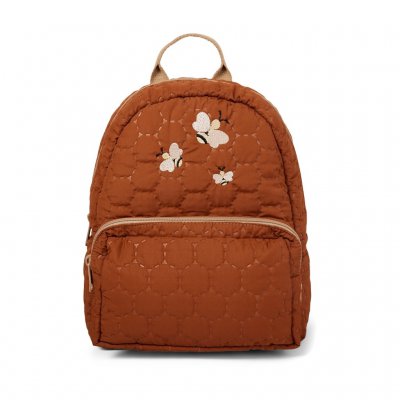 NUUROO Nikki Prošívaný Batůžek Caramel Café