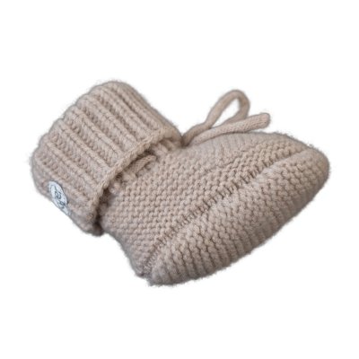 LODGER Slipper Folklore Merino Wool Beige 0 - 6 měsíců - 47773_002