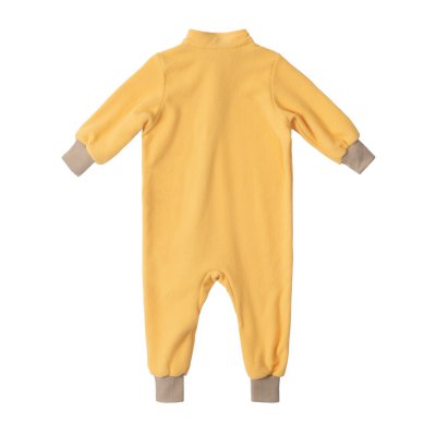 LEOKID Fleecový overal Yellow Mellow vel. 4 - 5 let (vel. 104) - 47901_001