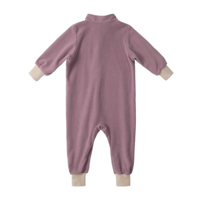 LEOKID Fleecový overal Aster Sand vel. 12 - 18 měsíců (vel. 80) - 47903_001