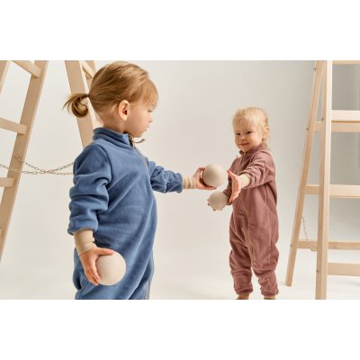 LEOKID Fleecový overal Blue Shade vel. 12 - 18 měsíců (vel. 80) - 47915_003
