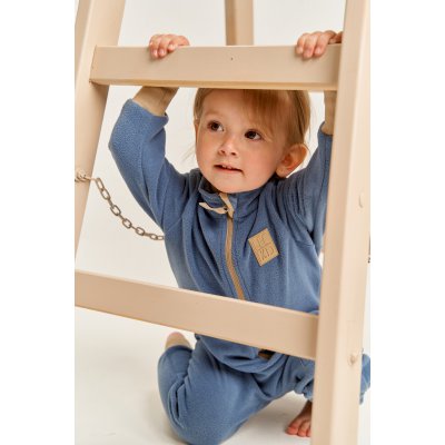 LEOKID Fleecový overal Blue Shade vel. 12 - 18 měsíců (vel. 80) - 47915_004