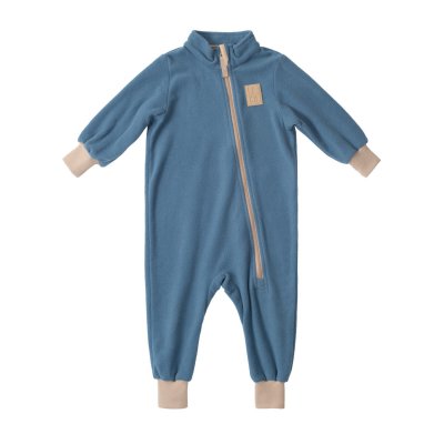 LEOKID Fleecový overal Blue Shade vel. 12 - 18 měsíců (vel. 80)