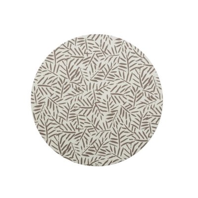 TODDLEKIND Splat Mat Podložka Ocean Leaves Tan 105 cm