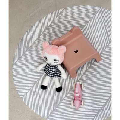 TODDLEKIND Splat Mat Podložka Sandy Lines Stone 105 cm - 44486st_002