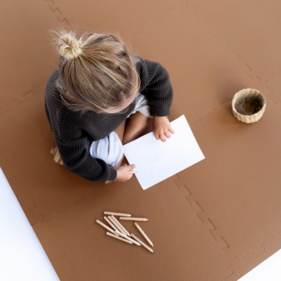 TODDLEKIND Classic Hrací podložka Camel 130 x 130 cm - 49582ca_007