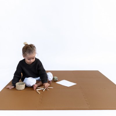 TODDLEKIND Classic Hrací podložka Camel 130 x 130 cm - 49582ca_008