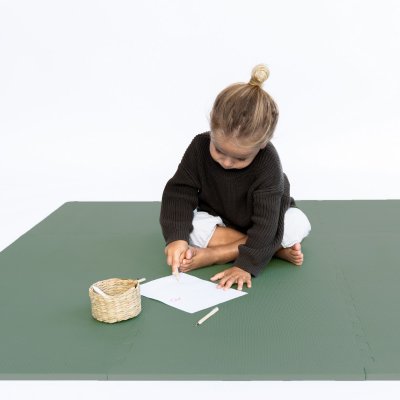 TODDLEKIND Classic Hrací podložka Moss 130 x 130 cm - 49582mo_006