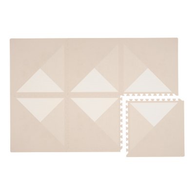 TODDLEKIND Prettier Hrací podložka Puzzle Kyte Mocha 120 x 180 cm - 49583mo_001