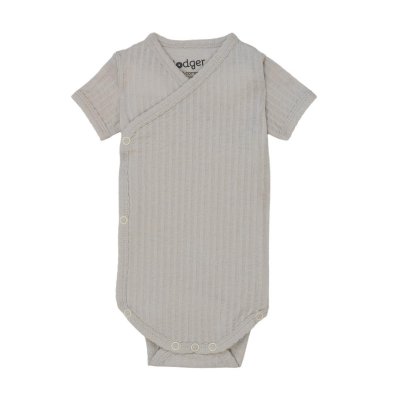 LODGER Romper SS Seersucker Steel 56