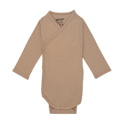 LODGER Romper LS Seersucker Beige 68