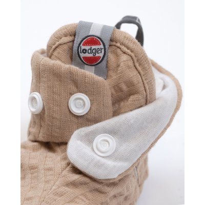 LODGER Slipper Seersucker Beige 3 - 6 měsíců - 50040_003