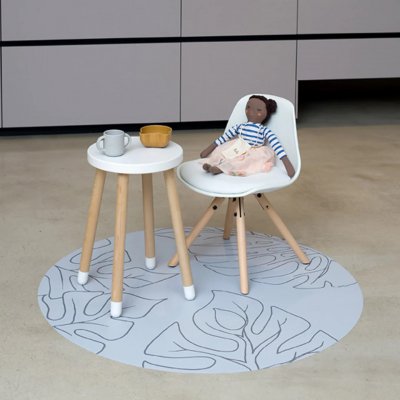 TODDLEKIND Splat Mat Podložka Jungle Grey 105 cm - 44482gr_002