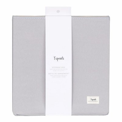 3 SPROUTS Úložný box Recycled Solid/Light Gray - 50397sl_003