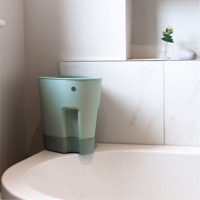 SHNUGGLE Ellie Úložný košík na hračky do vany Eucalyptus Green - 55295eu_002