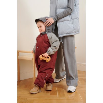 LEOKID Zimní kombinéza Color Block Redwood vel. 18 - 24 měsíců (vel. 86) - 55460_005