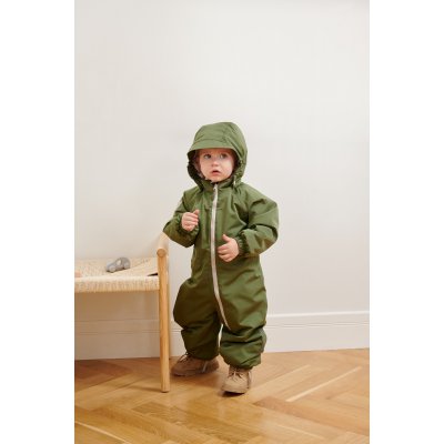 LEOKID Zimní kombinéza One Color Green Lowland vel. 2 - 3 roky (vel. 92) - 55509_003